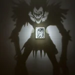 تابلو سایه - مدل Death Note Ryuk